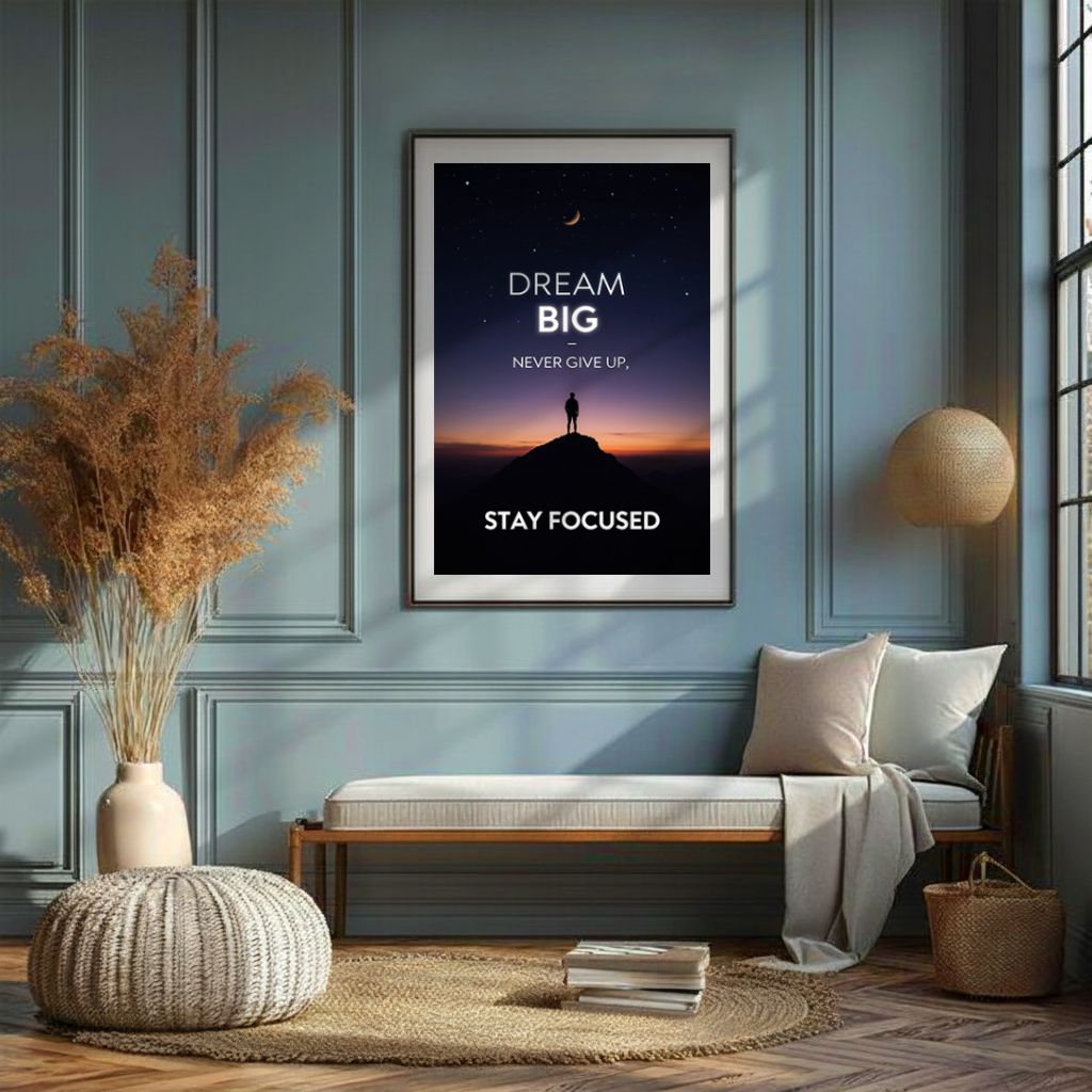 Dream Big, Stay Focused