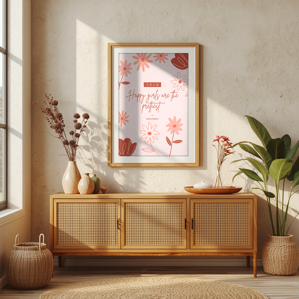 Happy Girls Are the Prettiest – Audrey Hepburn