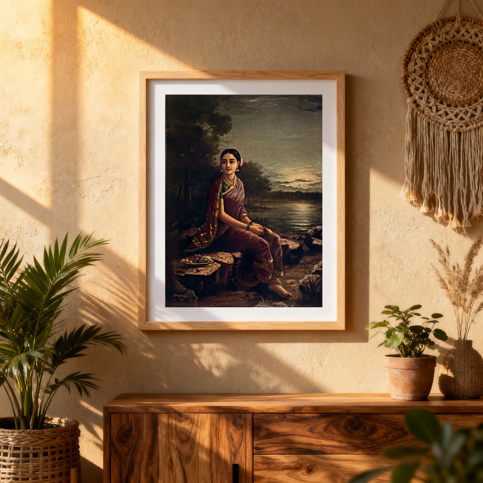 Radha in the Moonlight – Raja Ravi Varma