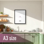 Wall Vastra Wall Photo - A3 (11.7 x 16.5 inch)