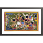 Battle at Lanka – Ramayana Miniature Art