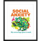 Social Anxiety – Chameleon Humorous