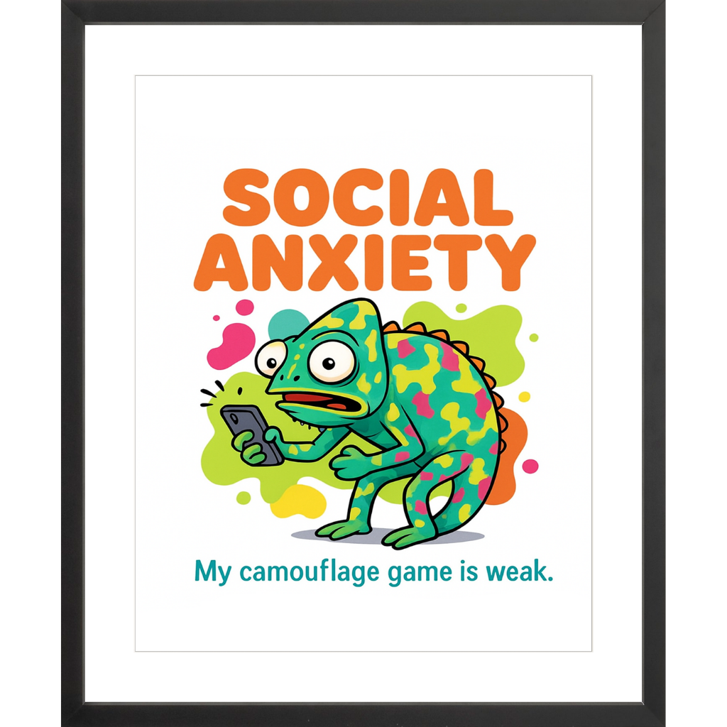 Social Anxiety – Chameleon Humorous