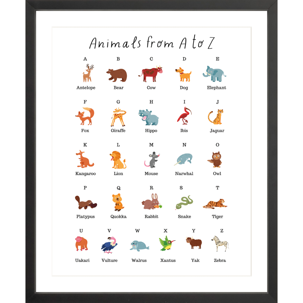 Cute Animals from A to Z