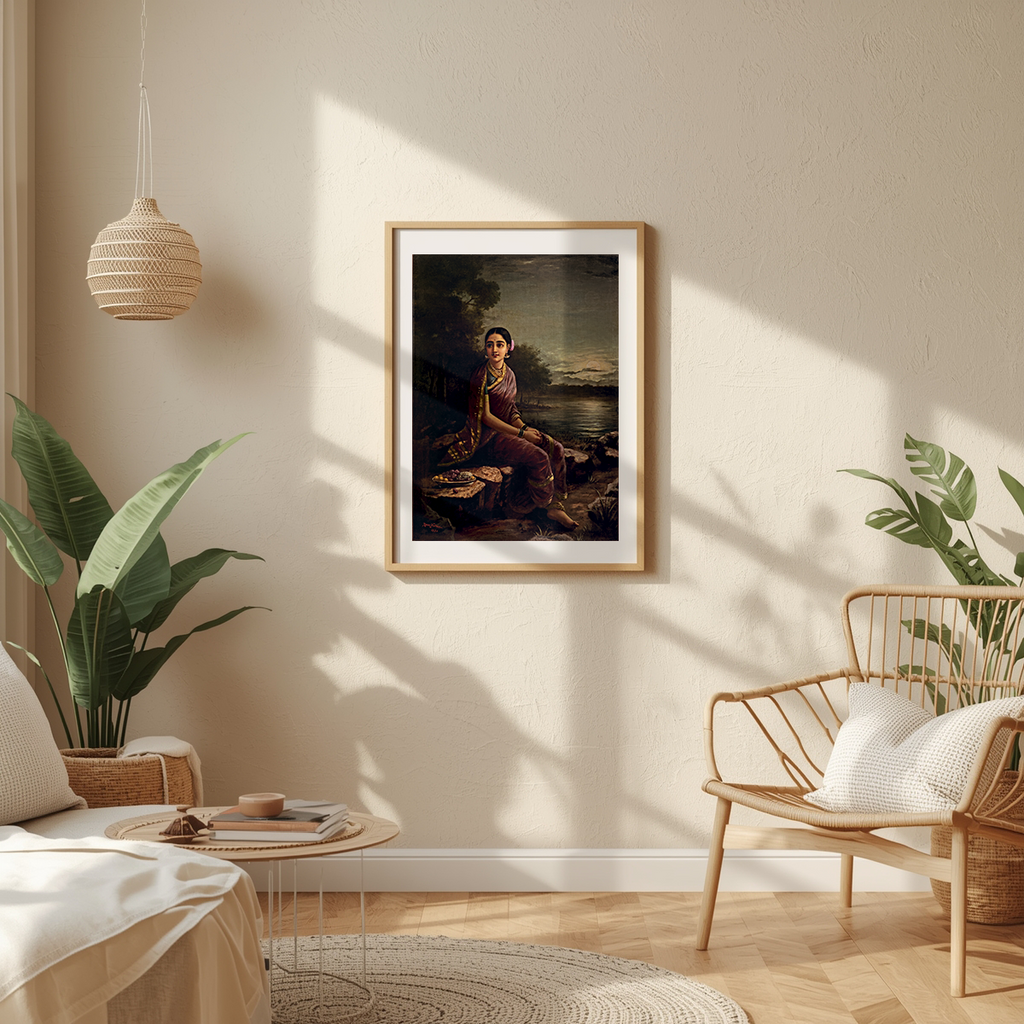 Radha in the Moonlight – Raja Ravi Varma