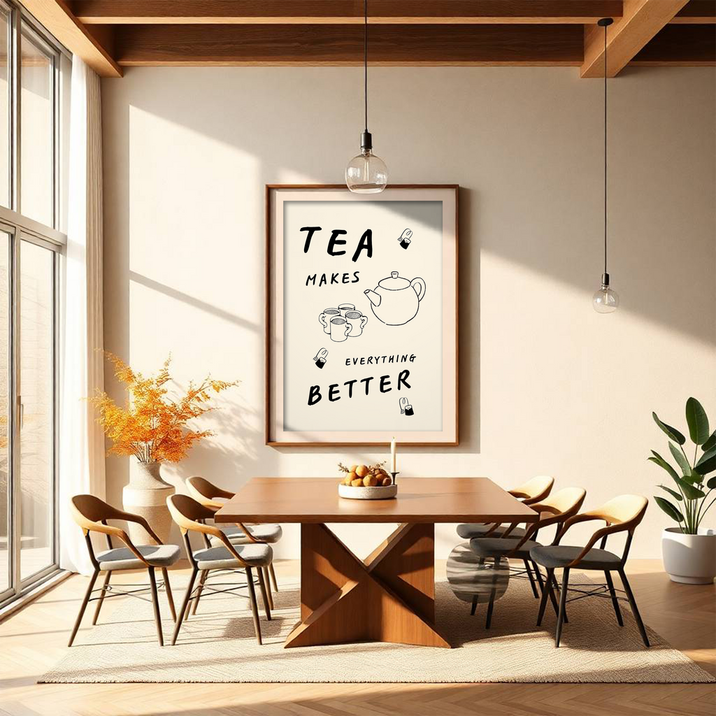 Tea Makes Everything Better (Brown)