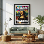 Classics Never Die – Graffiti Mona Lisa