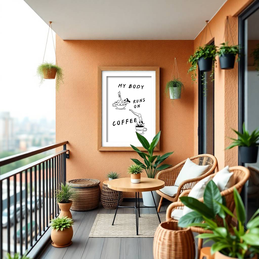 My Body Runs on Coffee (White)