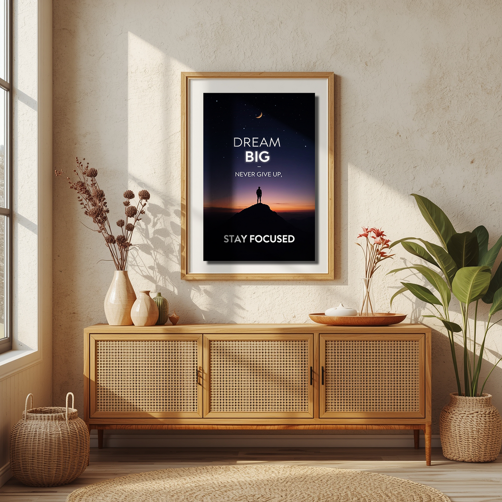 Dream Big, Stay Focused