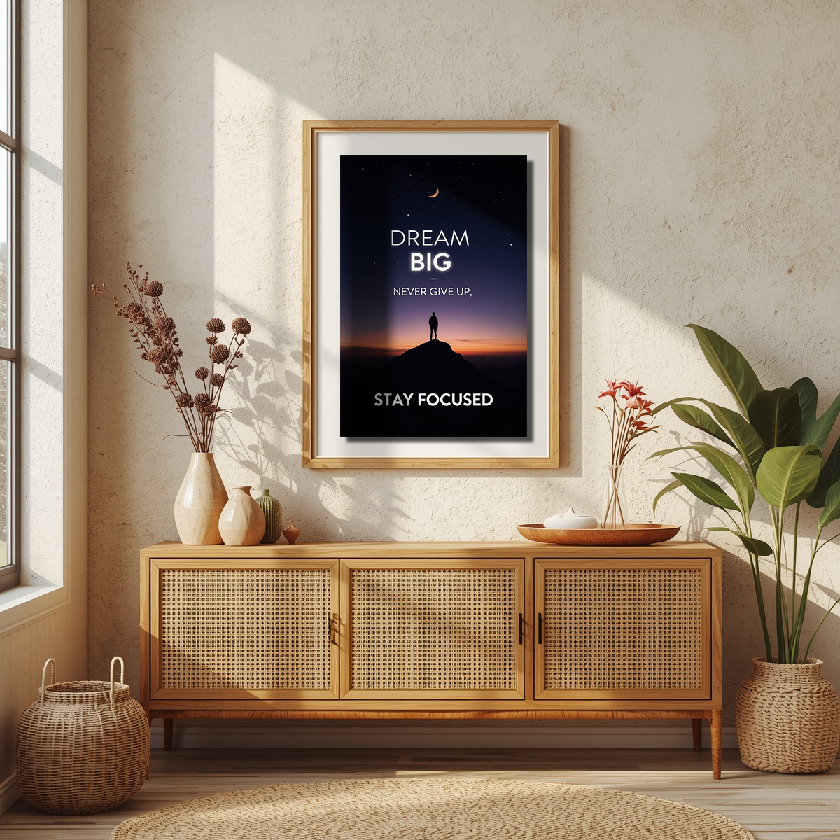 Dream Big, Stay Focused