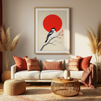 Scarlet Sun Bird