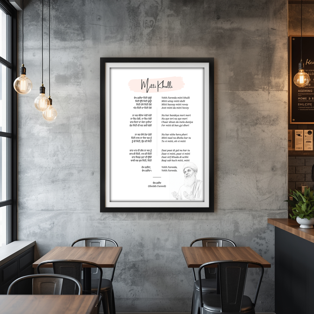 Mitti Khulli – Sheikh Fareed (English)