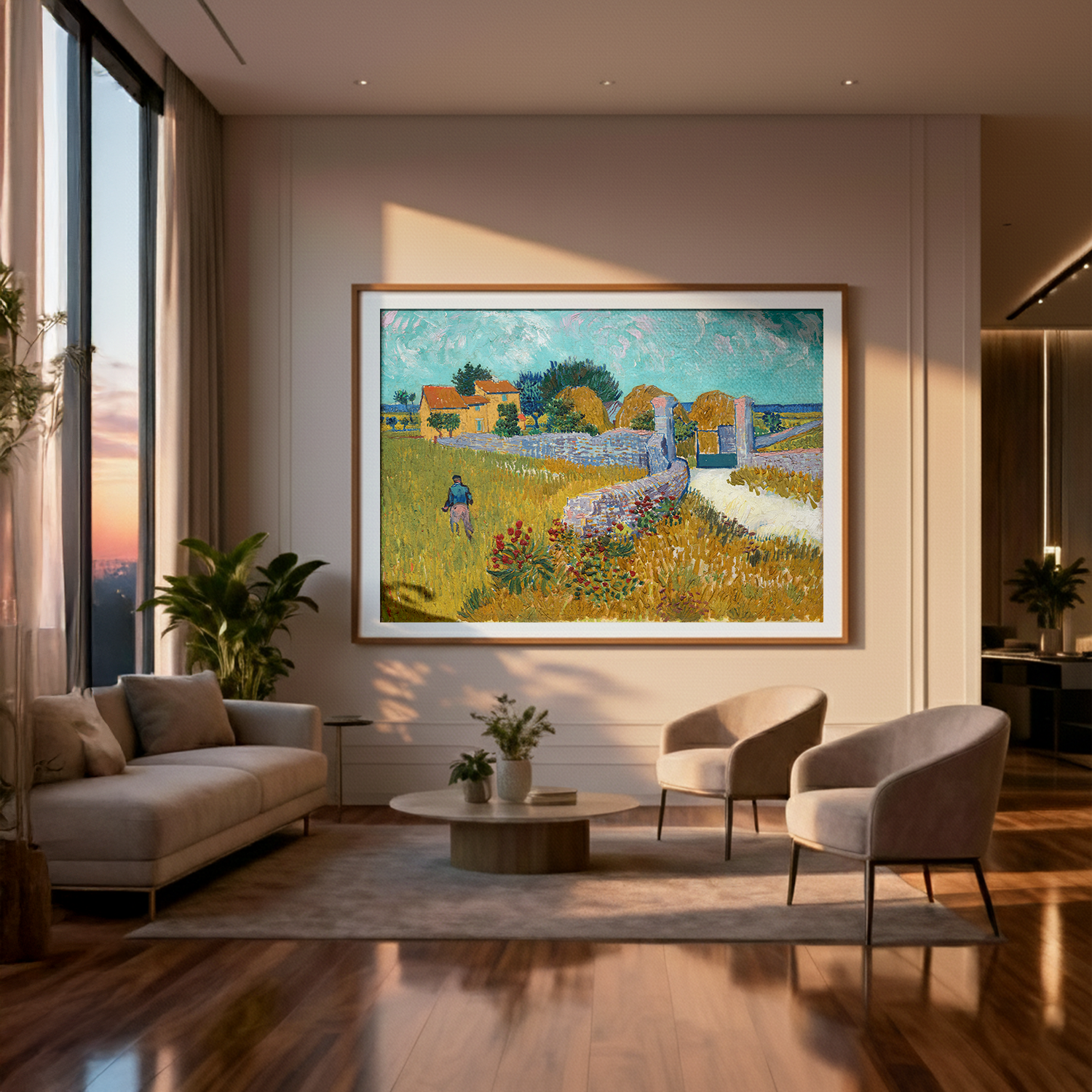 Farmhouse in Provence – Vincent van Gogh