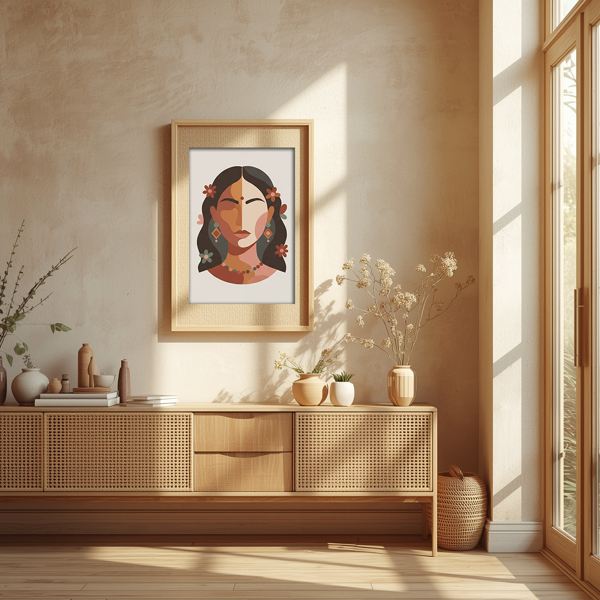 Feminine Muse Contemporary Wall Art
