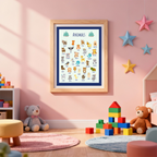 Cute Animals Alphabet Chart