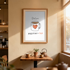 Need Some Positivi-Tea (Black & White)