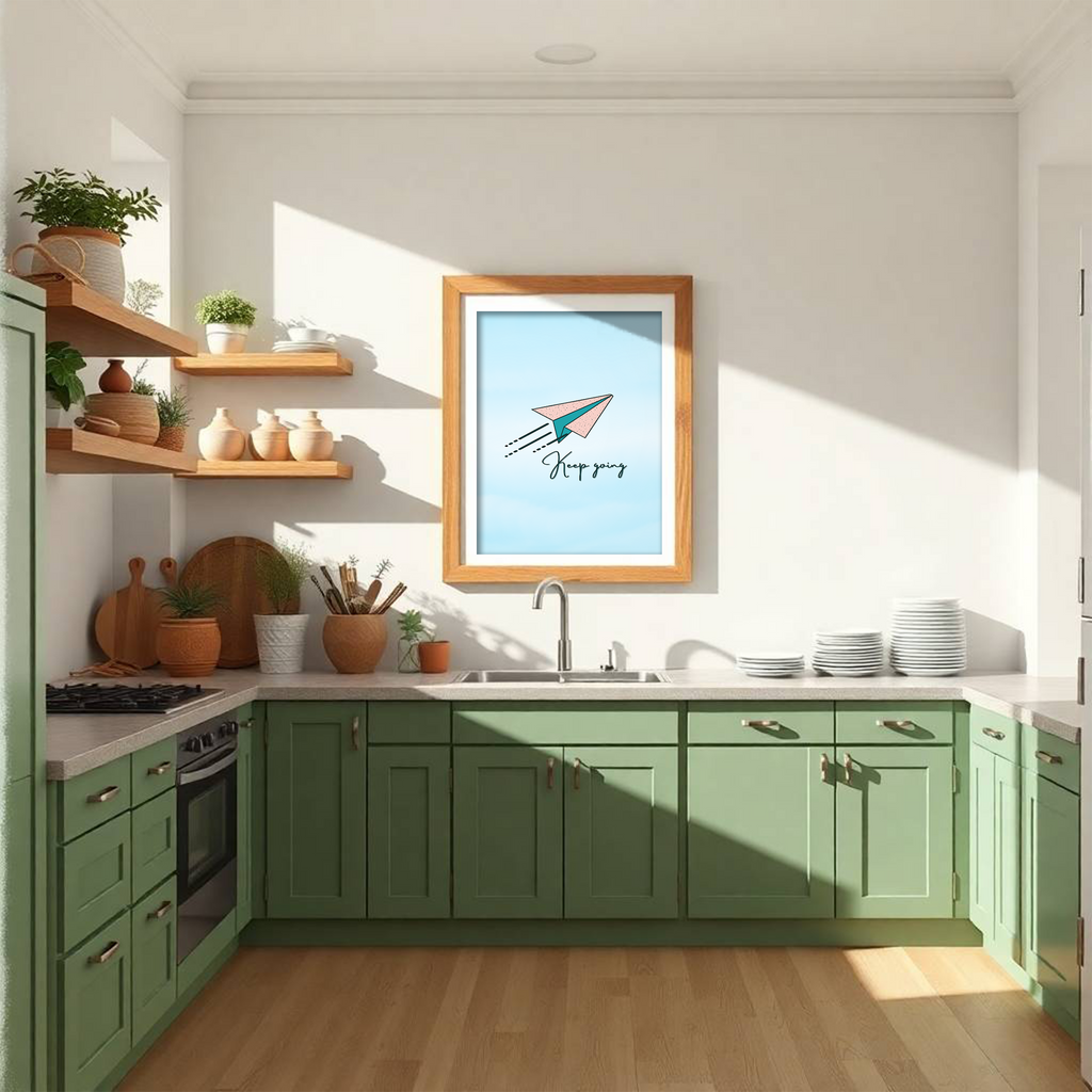 Paper Plane Motivation – Keep Going