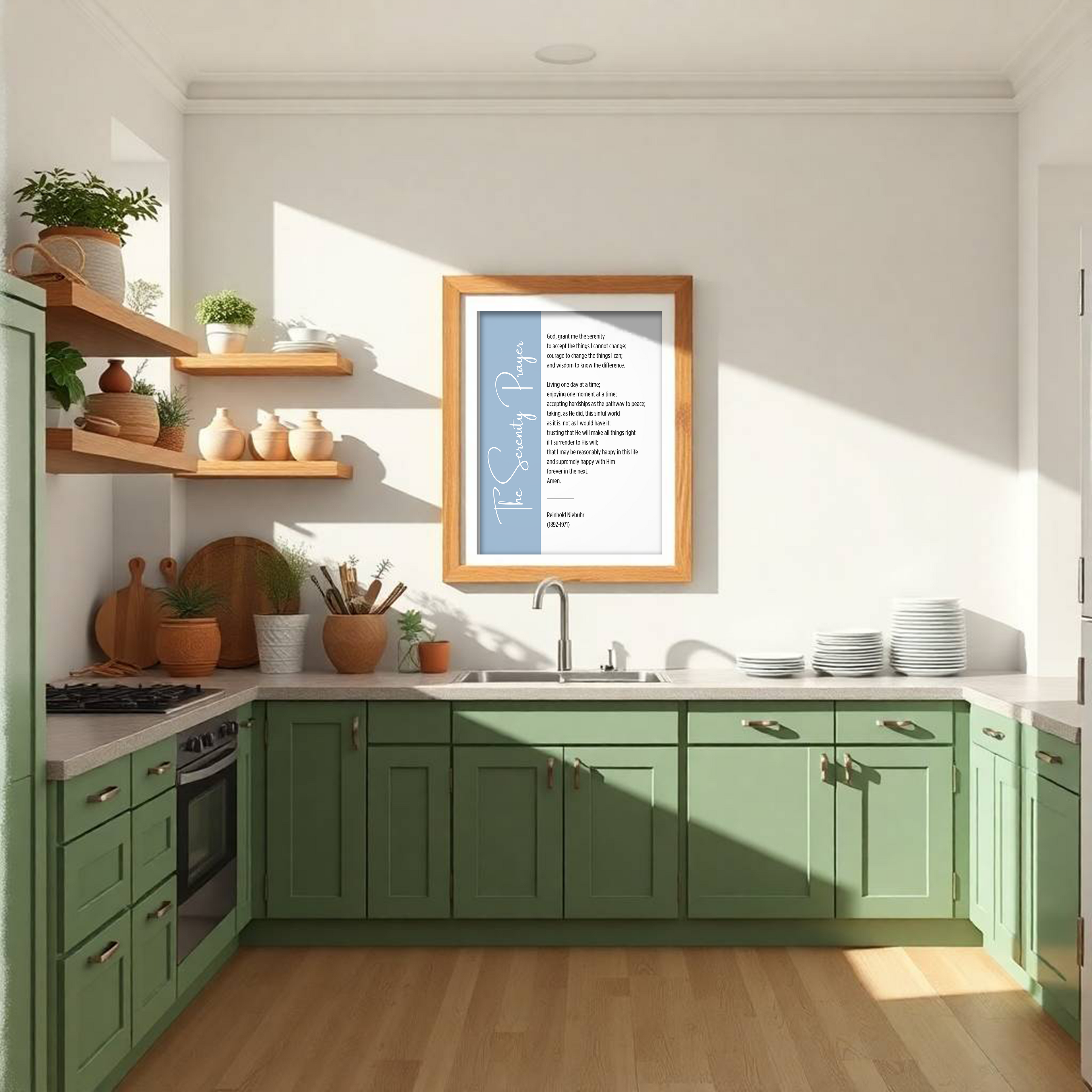 The Serenity Prayer - Reinhold Niebuhr