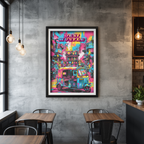 Desi Hustler Auto – Street Style Wall Art