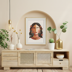 Feminine Muse Contemporary Wall Art