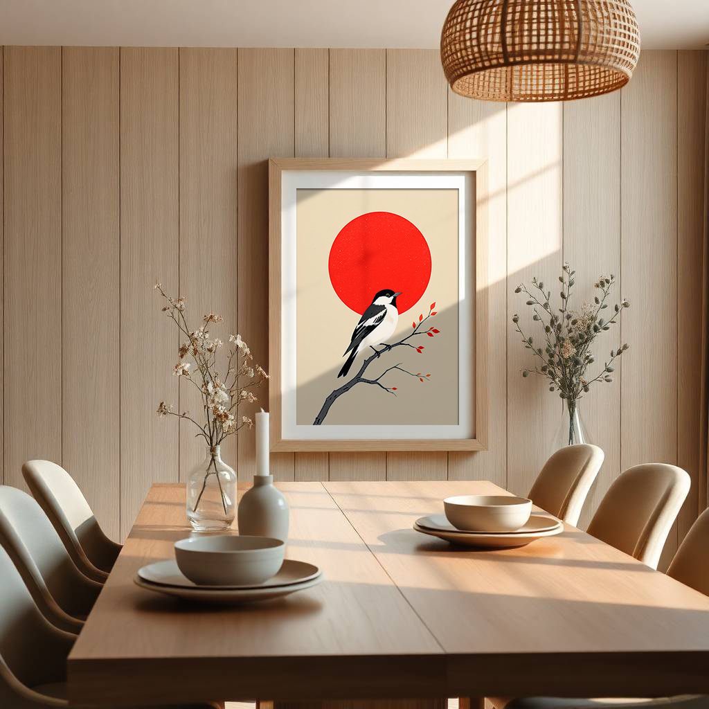 Scarlet Sun Bird