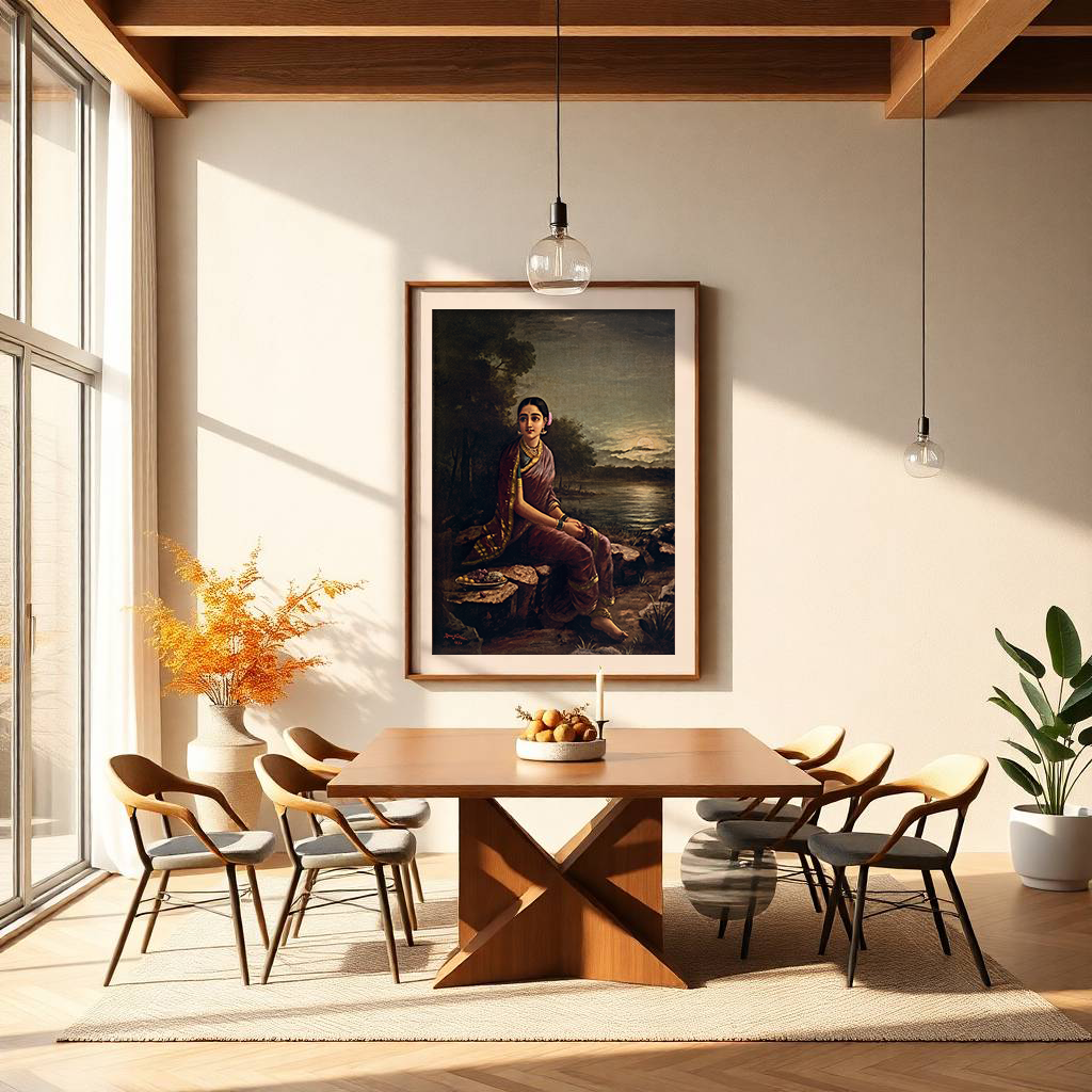 Radha in the Moonlight – Raja Ravi Varma