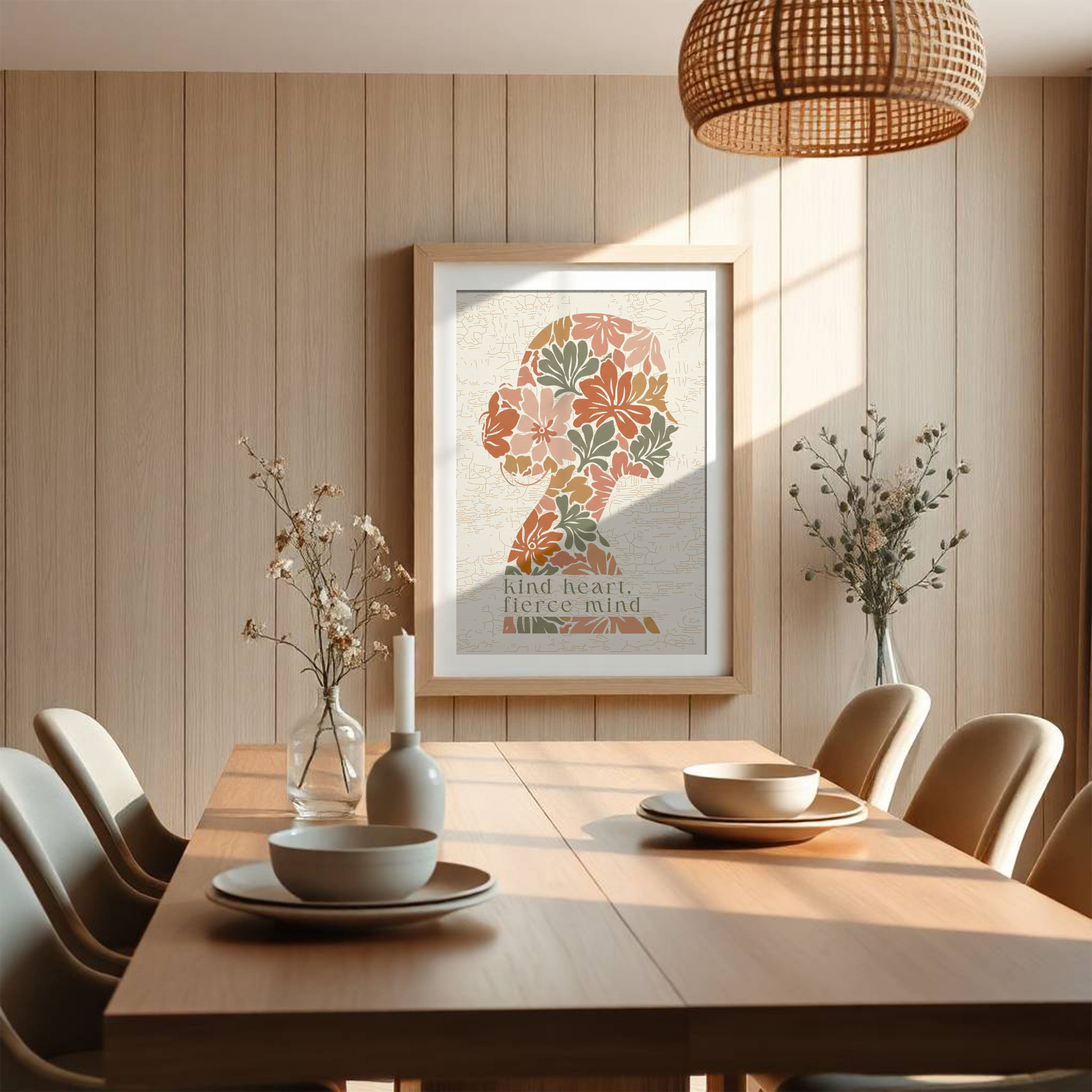 Floral Feminine Strength