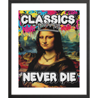Classics Never Die – Graffiti Mona Lisa