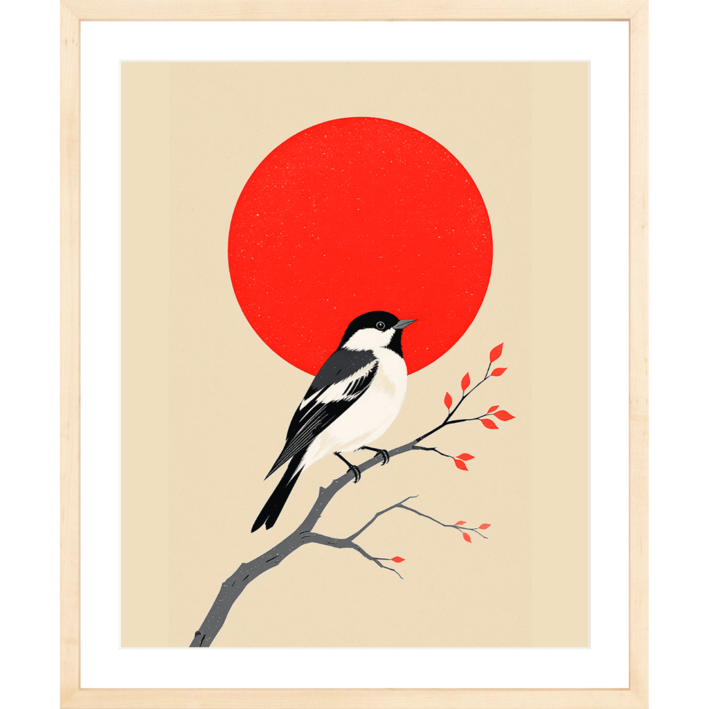 Scarlet Sun Bird