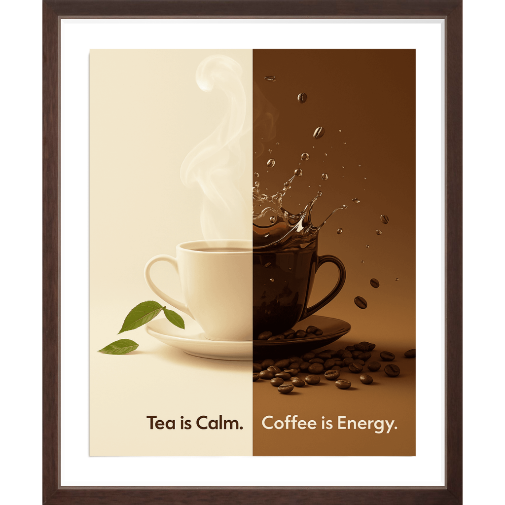 Coffee vs Tea Artwork