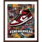 Sneakerhead Graffiti Poster