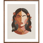 Feminine Muse Contemporary Wall Art