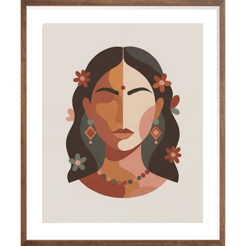 Feminine Muse Contemporary Wall Art